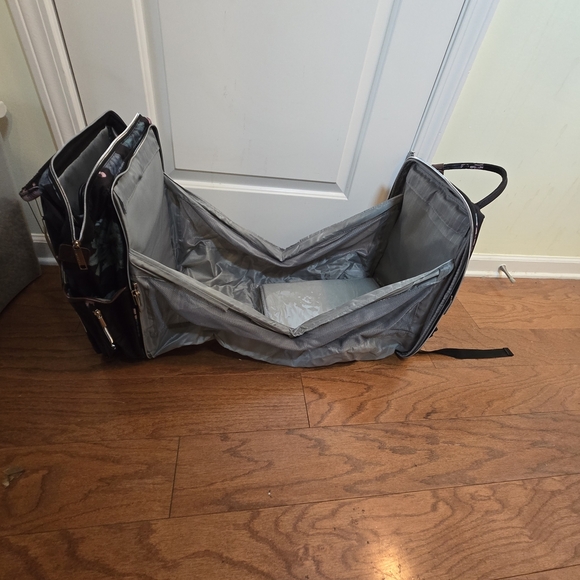 EMPSIGN Floral Smart Baby Bag With Fold Out Changing Station, Laptop Storage USB main image 10
